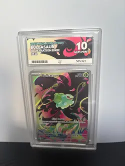 Ace 10 Bulbasaur 133/132 - Mega Evolution - Illustration Rare - Pokemon TCG - Image 1