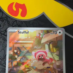 Pokemon TCG Mega Evolution Stufful Illustration Rare Card 154/132 - Image 2