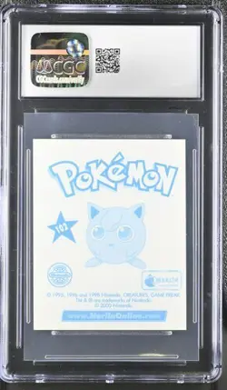 CGC 8.5 NM/Mint+ GENGAR Merlin Series 2 Pokemon Sticker #102 Vintage 2000 - Image 3