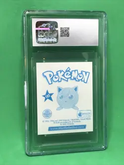 CGC 8.5 NM/Mint+ GENGAR Merlin Series 2 Pokemon Sticker #102 Vintage 2000 - Image 5