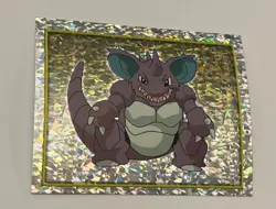 2000 Merlin Sticker Nidoking Nintendo Pokemon Prism Holo #117 Hologram Series 2 - Image 1
