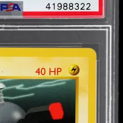 1999 Pokemon Base Set Magnemite #53 PSA 10 1st Edition Gem Mint - Image 5