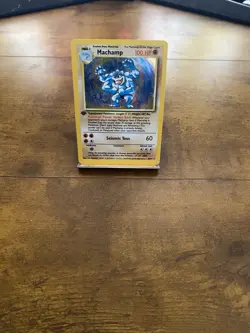 Pokemon TCG Machamp 8/102 - Base Set Holo - 1st Edition - NM - Image 2