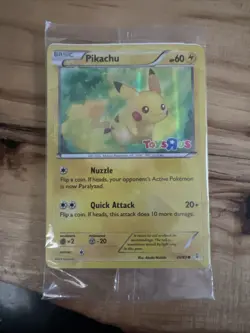 Pikachu 26/83 Holo Rare Toys R Us Promo XY Generations Pokemon TCG SEALED - Image 1
