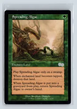 SPREADING ALGAE - MTG Magic the Gathering Card - Urza's Saga - Uncommon - Image 1