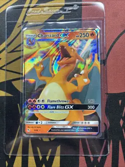 Pokemon Charizard GX Full Art Holo Ultra Rare TCG Card 9/68 en 2019 - Image 1