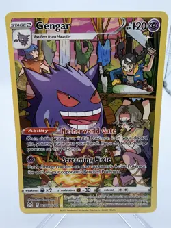 Gengar Holo Ultra Rare SWSH11: Lost Origin Trainer Gallery TG06/TG30 NM - Image 1