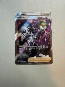 Pokemon Allister TG24/TG30 Astral Radiance Trainer Gallery Full Art Holo EN - Image 1