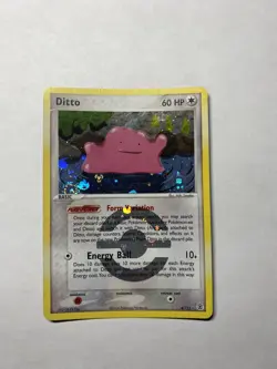 Pokemon Card - Ditto HOLO RARE 4/112 2004 Excellent Condition - Image 1
