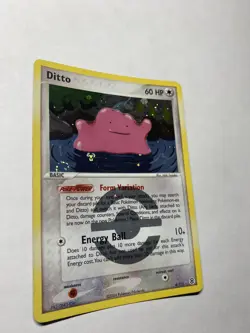 Pokemon Card - Ditto HOLO RARE 4/112 2004 Excellent Condition - Image 2