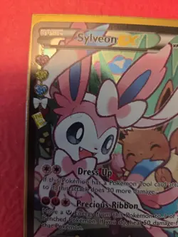 Sylveon EX Ultra Rare Holo Full Art RC32/RC32 Generations Pokemon Card 170 HP - Image 2