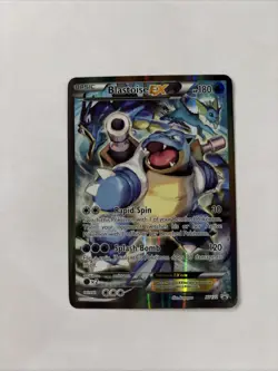 Great Condition Pokemon TCG Blastoise EX XY122 Ultra Rare Card - Image 1