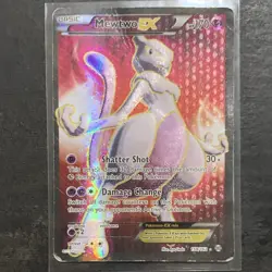 Pokemon TCG Mewtwo EX 158/162 BREAKthrough Ultra Rare Full Art Holo ENG - Image 1