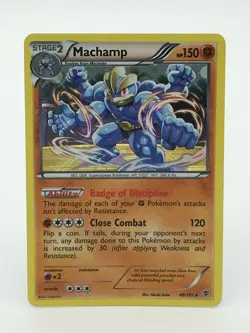 Pokemon Card- Machamp 49/101- Holo- Plasma Blast- Excellent Condition - Image 1