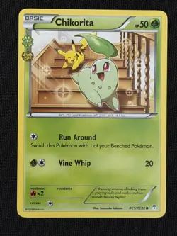 POKEMON CARD Chikorita Generations Radiant Collection RC1/RC32 Near Mint - Image 1