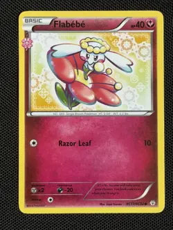 POKEMON CARD Flabebe Generations Radiant Collection RC17/RC32 Near Mint - Image 1