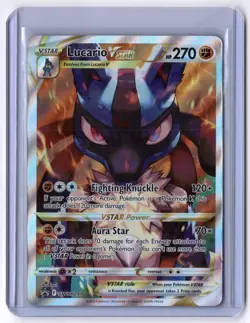 Lucario VSTAR - SWSH291 Promo Holo NM Pokemon SWSH: Sword & Shield Promo Cards - Image 1