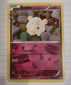 Pokemon TCG Swirlix RC19/RC32 Generations Radiant Collection Holo Uncommon 2016 - Image 1
