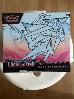 Pokemon TCG Chaos Rising Pokemon Center Elite Trainer Box PKC ETB - New & Sealed - Image 1