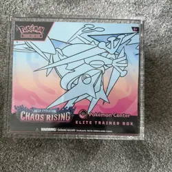 Pokemon TCG Chaos Rising Pokemon Center ETB | NEW & SEALED - With Acrylic Case - Image 1