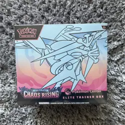 Pokemon TCG Chaos Rising Pokemon Center Elite Trainer Box PKC ETB - New & Sealed - Image 1