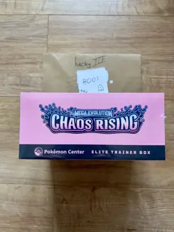Pokemon Center TCG: Mega Evolution - Chaos Rising ETB x05 | FACTORY SEALED✅SDD🚚 - Image 4