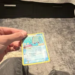 CRYING Omanyte Reverse Holo Stamp - 2006 Pokemon Card EX Legend Maker 60/92 - Image 4