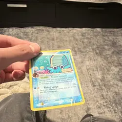 CRYING Omanyte Reverse Holo Stamp - 2006 Pokemon Card EX Legend Maker 60/92 - Image 5