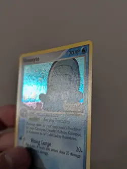 Omanyte 60/92 Reverse Holo Stamped - Legend Maker - Pokemon Card TCG - NM - Image 3