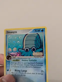 Omanyte 60/92 Reverse Holo Stamped - Legend Maker - Pokemon Card TCG - NM - Image 4