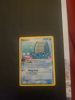 Omanyte 60/92 Common Ex Legend Maker Pokemon Card Non Holo 2006 LP - Image 1