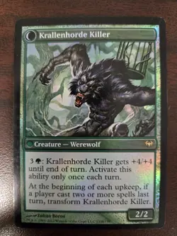 Wolfbitten Captive MP FOIL Dark Ascension MTG FREE SHIPPING - Image 2