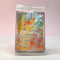 Pokemon Fennekin 080 Pokemon Center Stamped Promo Chaos Rising 2x Sealed - Image 1