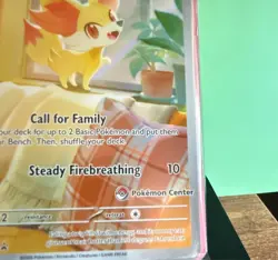 2026 Mega Evolution Chaos Rising Fennekin Pokemon Center Stamp SEALED Promo #080 - Image 2