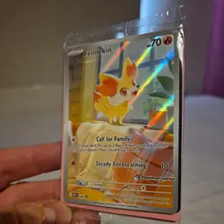SEALED Fennekin 080 | Pokemon Center Stamped | Chaos Rising Promo | English TCG - Image 2