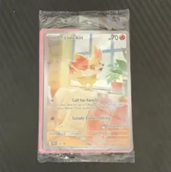 Fennekin Pokemon Center Stamp Sealed 080 Mega Evolutions Promo NM Still Packed! - Image 1