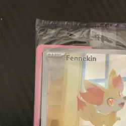 Fennekin Pokemon Center Stamp Sealed 080 Mega Evolutions Promo NM Still Packed! - Image 5