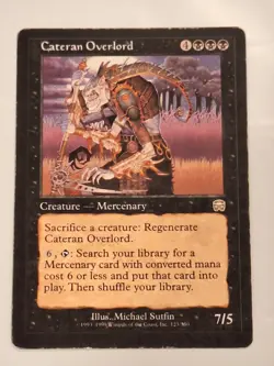 Cateran Overlord - Mercadian Masques Magic the Gathering MTG - Image 1