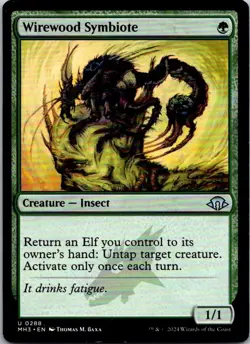 Magic the Gathering Wirewood Symbiote Modern Horizons 3 MTG Free Shipping! - Image 1