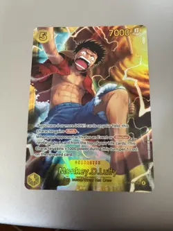 Monkey.D.Luffy OP15-119 SEC Adventure on Kami's Island (English) One Piece TCG - Image 1