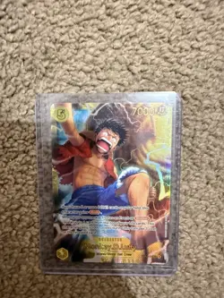 Bandai One Piece Card Game Monkey D. Luffy OP01-025 SR Alt Art Foil 7000 EN - Image 1
