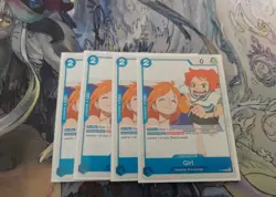 One Piece TCG P-096 Girl Pre-Release Promo – English playset - Image 1