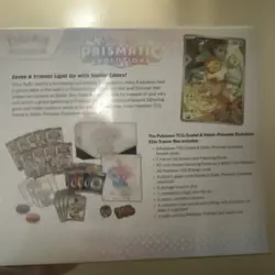 Pokemon TCG Prismatic Evolutions Elite Trainer Box ETB Sealed - Image 2