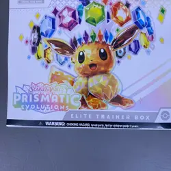 Pokemon TCG Scarlet & Violet Prismatic Evolutions Elite Trainer Box ETB Sealed - Image 3