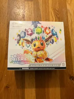 Pokemon TCG Prismatic Evolutions Elite Trainer Box ETB Sealed - Image 1