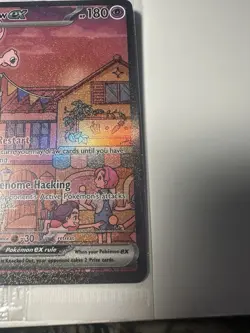 SEALED Mew ex SVP 053 Black Star Promo Full Art Pokemon TCG Scarlet Violet 151 - Image 3