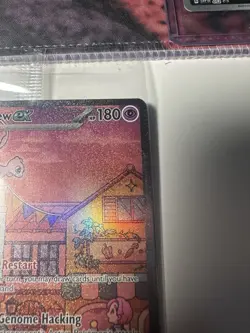 SEALED Mew ex SVP 053 Black Star Promo Full Art Pokemon TCG Scarlet Violet 151 - Image 4
