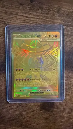Mega Zygarde ex 124/088 Gold Mega Hyper Rare- Perfect Order-Pokemon TCG NM - Image 3