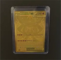 Mega Zygarde EX 124/088 Pokemon Perfect Order Mega Hyper Rare Gold Full Art NM - Image 1