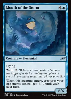 1x Mouth of the Storm - Foil NM Eng MTG - Edge of Eternities - Image 1